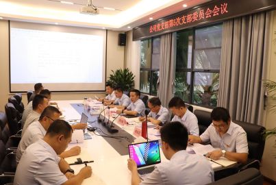 蜀能礦產(chǎn)召開2022年第5次支部委員會(huì)（擴(kuò)大）會(huì)議