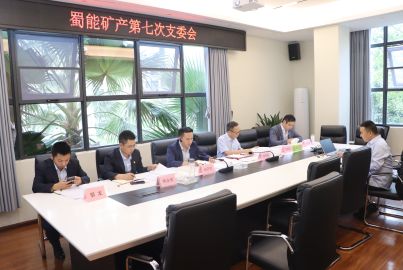 蜀能礦產(chǎn)召開2022年第7次支部委員會(huì)會(huì)議