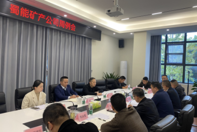 新材料集團紀委調(diào)研督導蜀能礦產(chǎn)公司重點工作