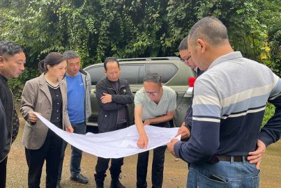 魯子軍林到蜀能礦產(chǎn)三號礦山項目調(diào)研督導