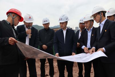 先平調(diào)研指導(dǎo)蜀能礦產(chǎn)磷酸鐵鋰新材料項目建設(shè)工作