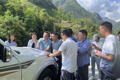 馬邊縣領(lǐng)導(dǎo)督導(dǎo)落實蜀能礦產(chǎn)公司三號礦山項目要素保障工作