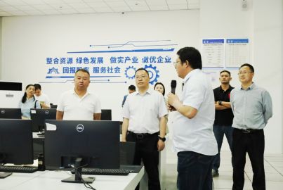 樂山市政協(xié)提案委赴蜀能礦產(chǎn)磷酸鐵鋰廠調(diào)研